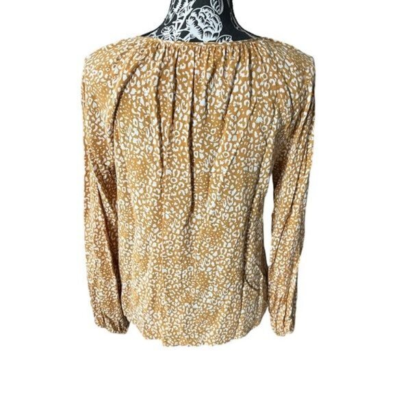 Savanna Jane Boho Aztec long sleeve shirt top blouse women’s medium - Picture 6 of 7